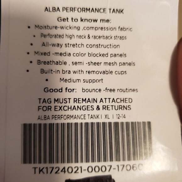 FABLETICS XL athletic tank - Picture 2 of 6